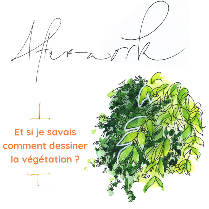 Et si je savais comment dessiner la végétation ? (Cours en vidéo différée)