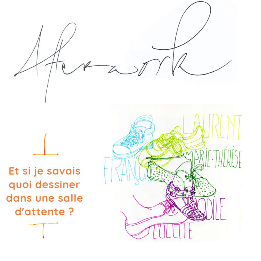 Et si je savais quoi dessiner dans une salle d'attente ? (Cours en vidéo différée)