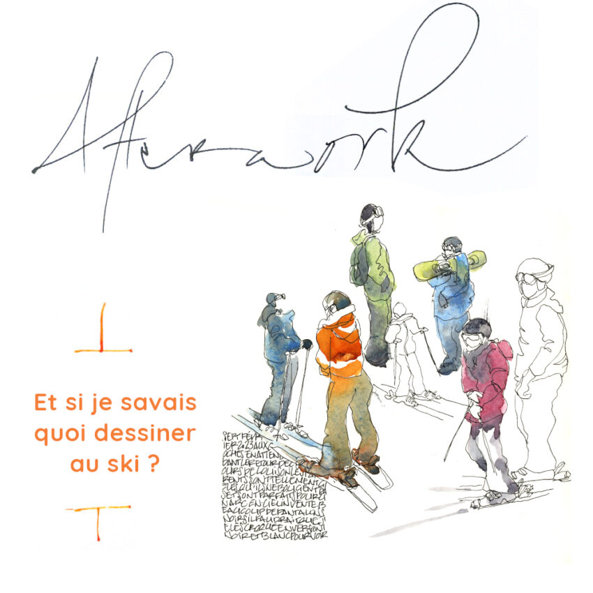 Et si je savais quoi dessiner au ski ? (Cours en vidéo différée)