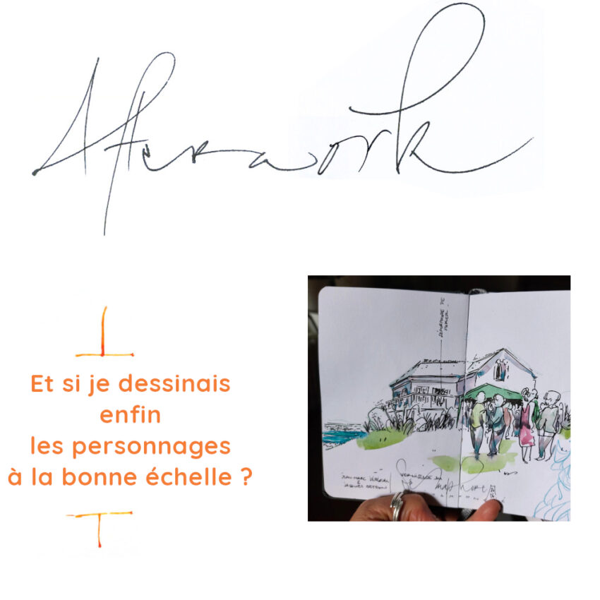 Et si je dessinais enfin les personnages à la bonne échelle ? (Cours en vidéo différée)