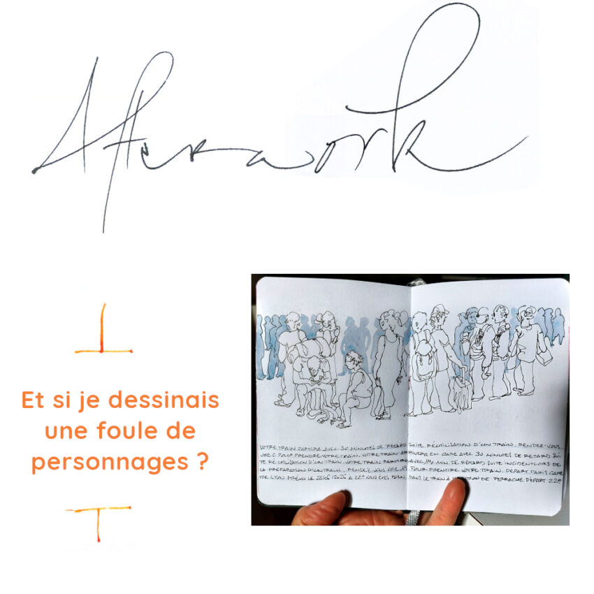 Et si je dessinais une foule de personnages ? (Cours en vidéo différée)