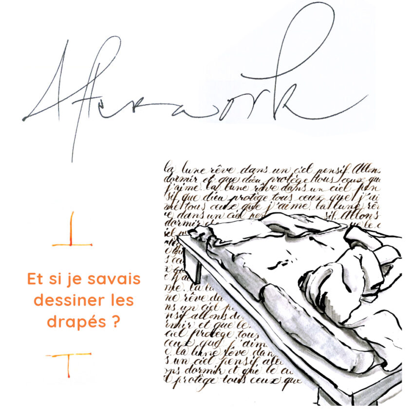 Et si je savais dessiner les drapés ? (Cours en vidéo différée)